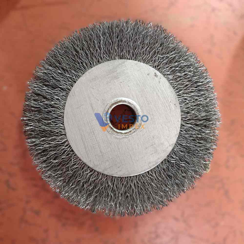 6 inch indudtrial Round Wire Wheel Brush