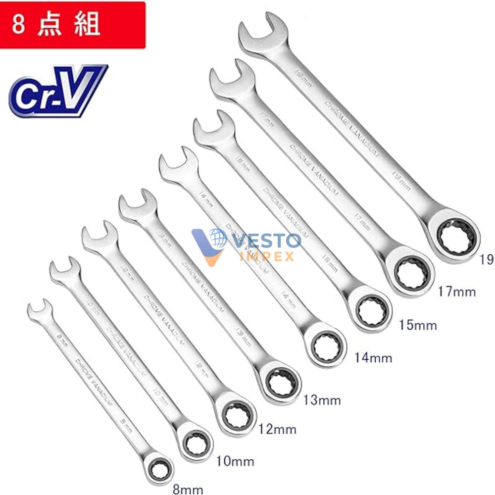 Emtop Ratchet Spanner Set - Image 3