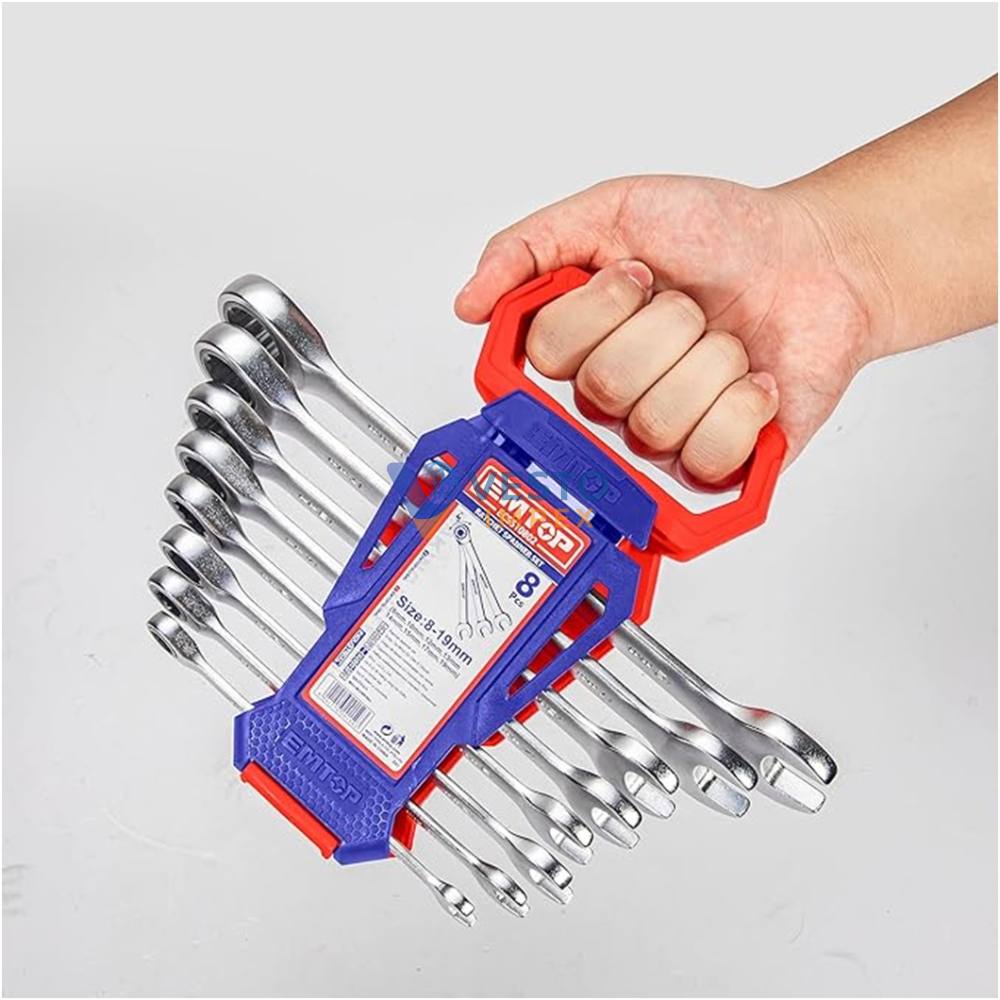 Emtop Ratchet Spanner Set