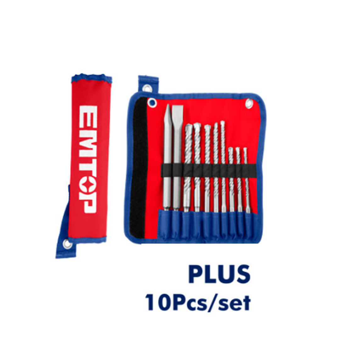 SDS Plus Hammer Drill Bits & Chisel Set