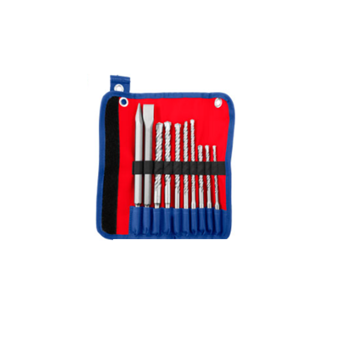 SDS Plus Hammer Drill Bits & Chisel Set - Image 2